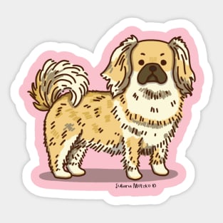 Tibetan Spaniel Sticker